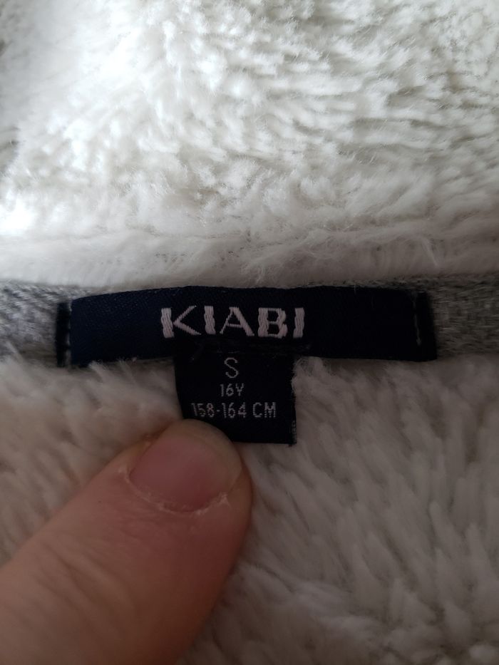 Veste fourrée grise - photo numéro 3