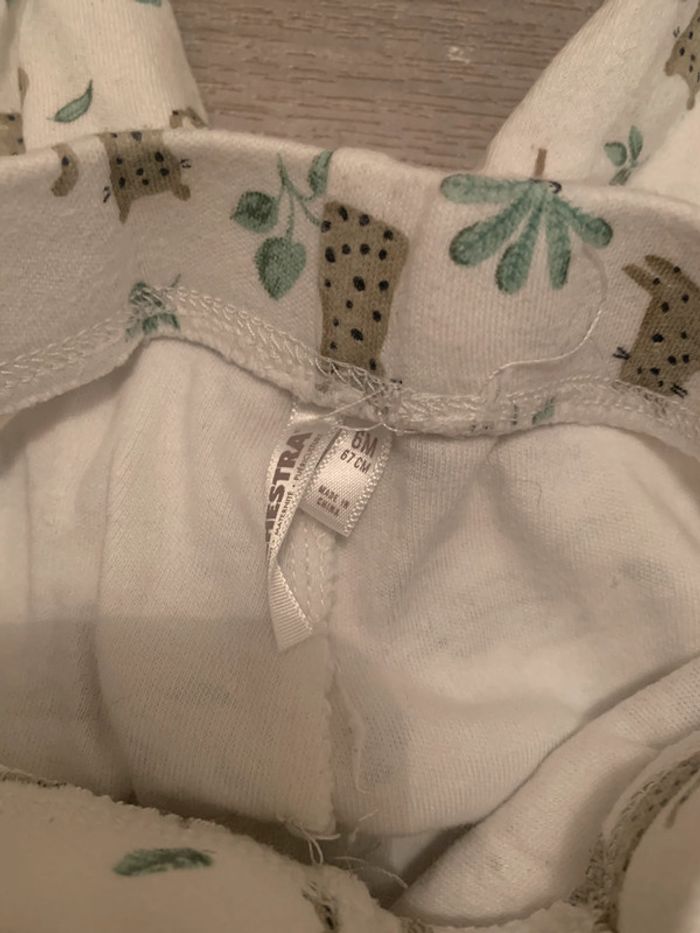 Pyjama deux pièces blanc - photo numéro 4