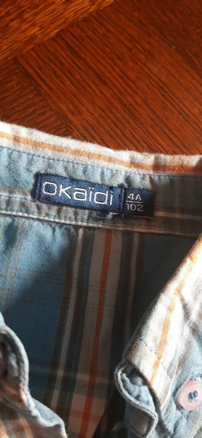 Chemise okaidi 4 ans - photo numéro 3