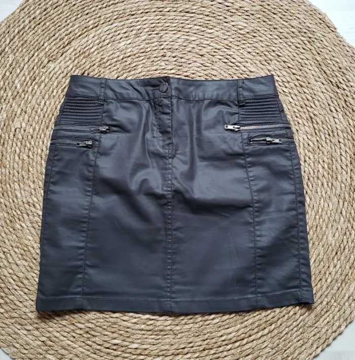 Jupe simili cuir