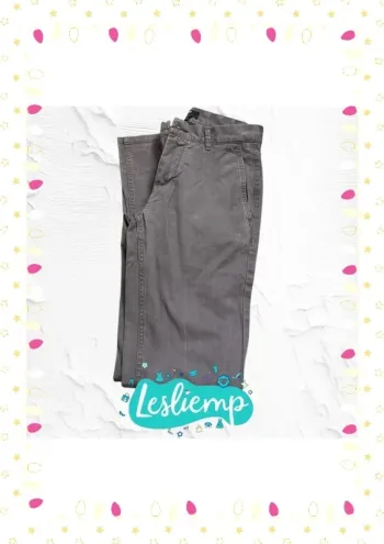 Pantalon chino gris