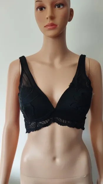 Soutien gorge noir taille l/xl bonnet b/c femme
