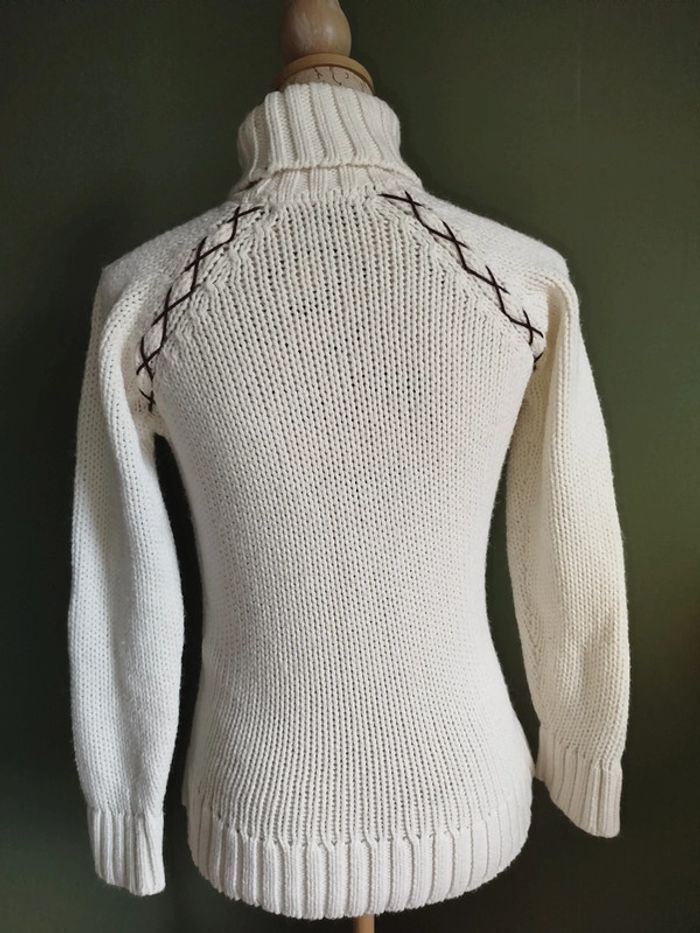 Pull ecru - photo numéro 2