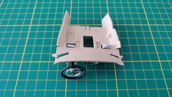 Tableau de bord pièce détachée miniature Porsche 356 B 1961 Burago BBurago 1/18 1/18e 1/18ème #B42