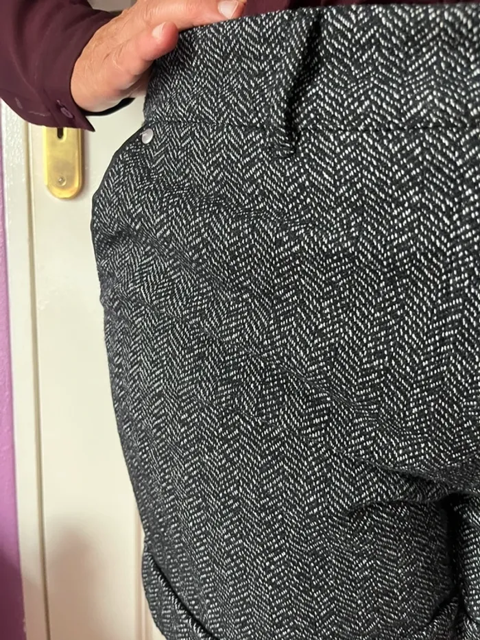 Short à motif noir et blanc Breal - photo numéro 2
