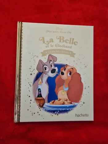 Livre 11 mes petits livres d'or Disney la belle et le clochard