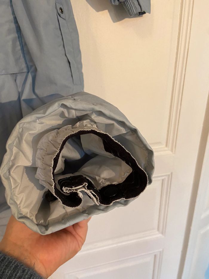 Combinaison de ski capuche escamotable bleu ciel Décathlon 4 ans - photo numéro 11