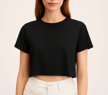 T-shirt noir basique – Taille M – Parfait état - shein