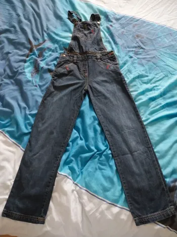 Salopette en jean garçon 8 ans Tex kids