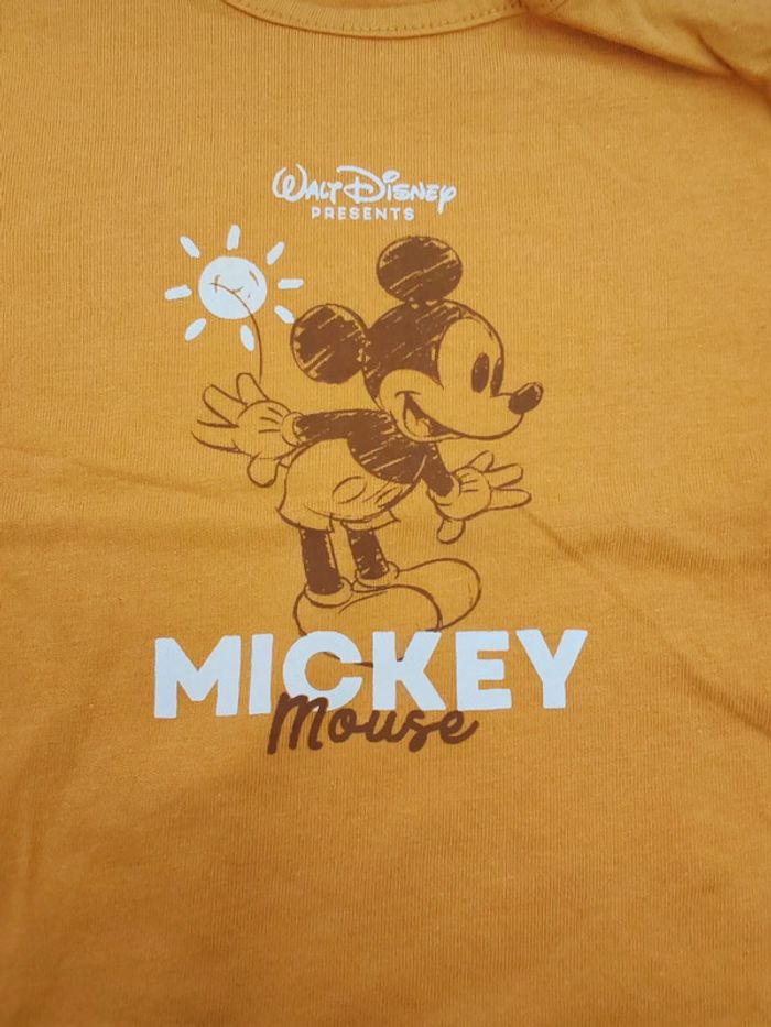 Tee shirt Mickey 3 mois - photo numéro 2