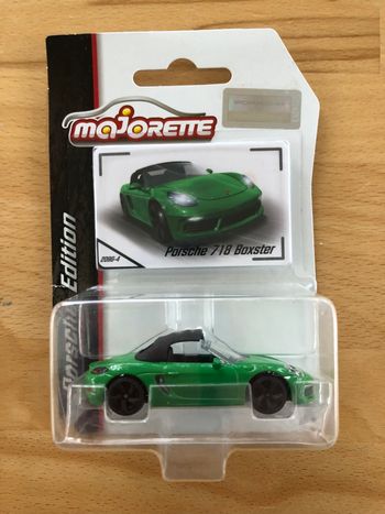 Miniature majorette Porsche 718 boxter 1/64