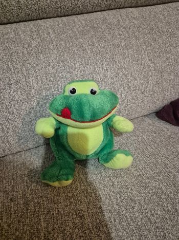 Peluche grenouille