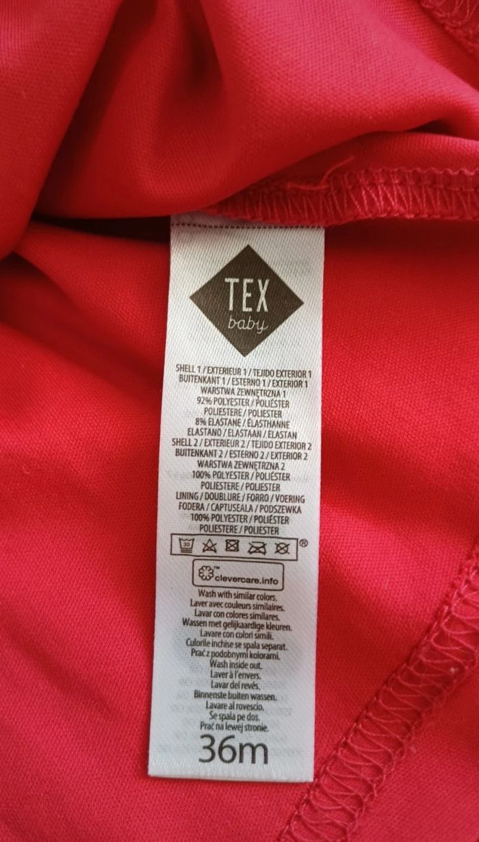 Petite robe rouge Tex - photo numéro 3