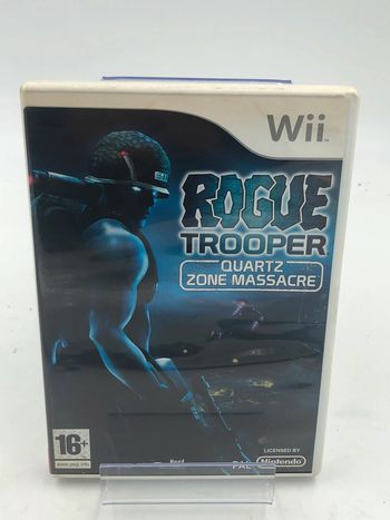 Jeu vidéo Rogue Trooper Quartz Zone massacre sur console Nintendo Wii