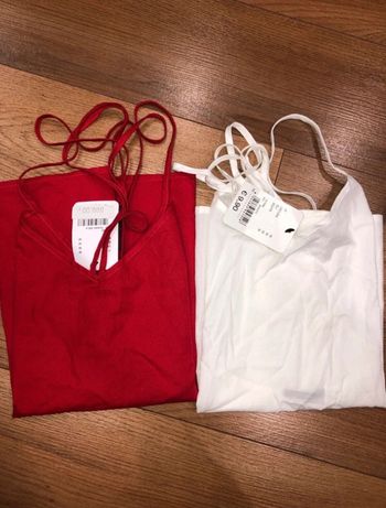 Lot de 2 débardeurs tezenis 🌺 taille 38 neuf avec étiquette