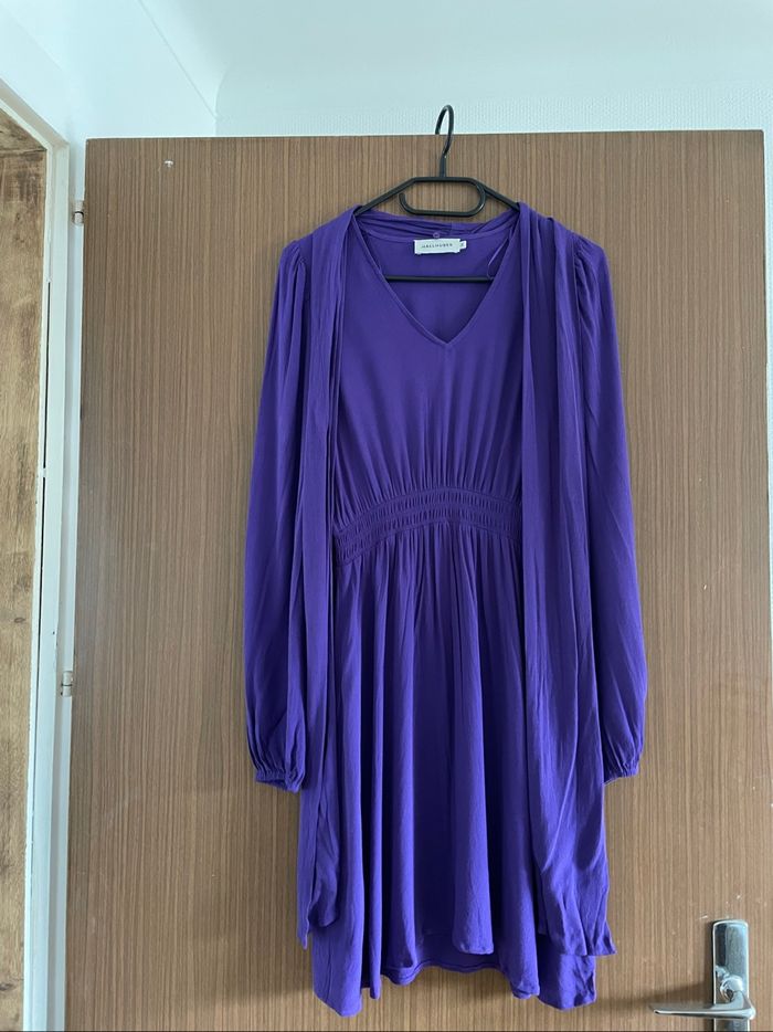 Robe col lavallière Hallhuber