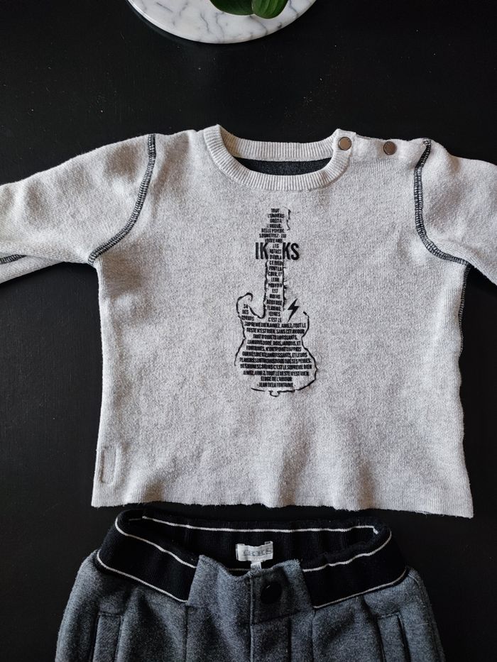 Tenue ikks Garçon 12 mois - photo numéro 2