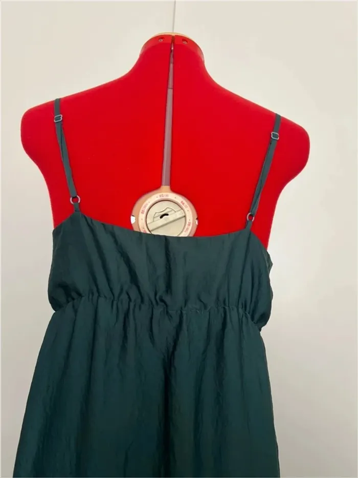 Robe longue vert foncé Nafnaf - photo numéro 7