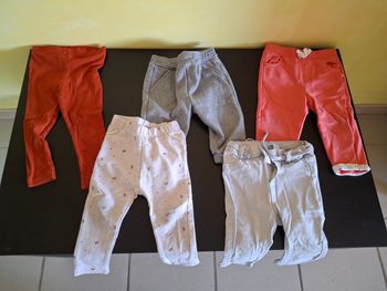 Pantalons filles 12 mois 