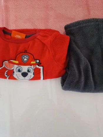Pyjama pat patrouille 2 ans