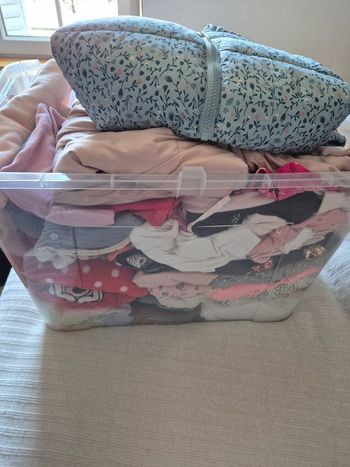Lot vêtements bébé fille +70 articles 