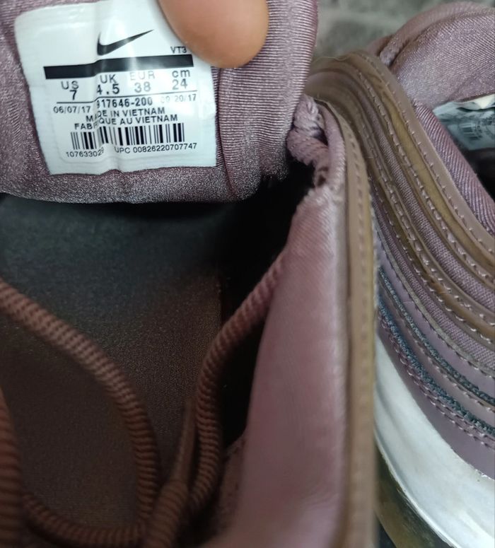Nike Air Max 97 Premium Taupe Grey - photo numéro 7