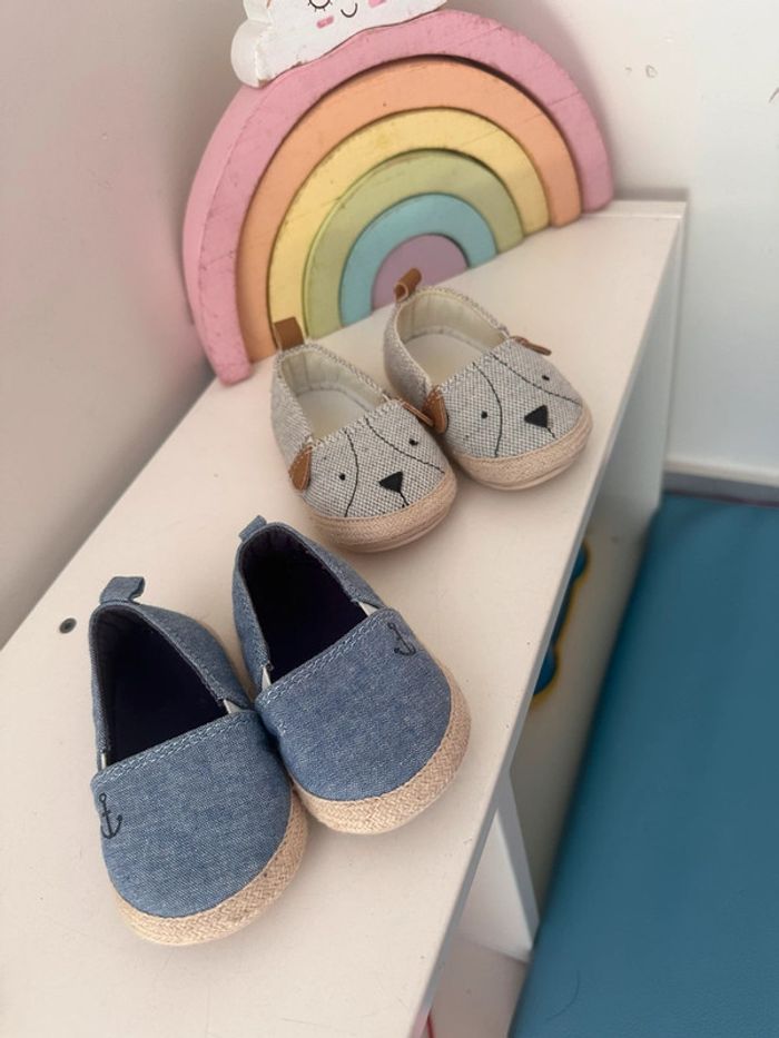 Lot de 2 paires de chaussures pour bébé