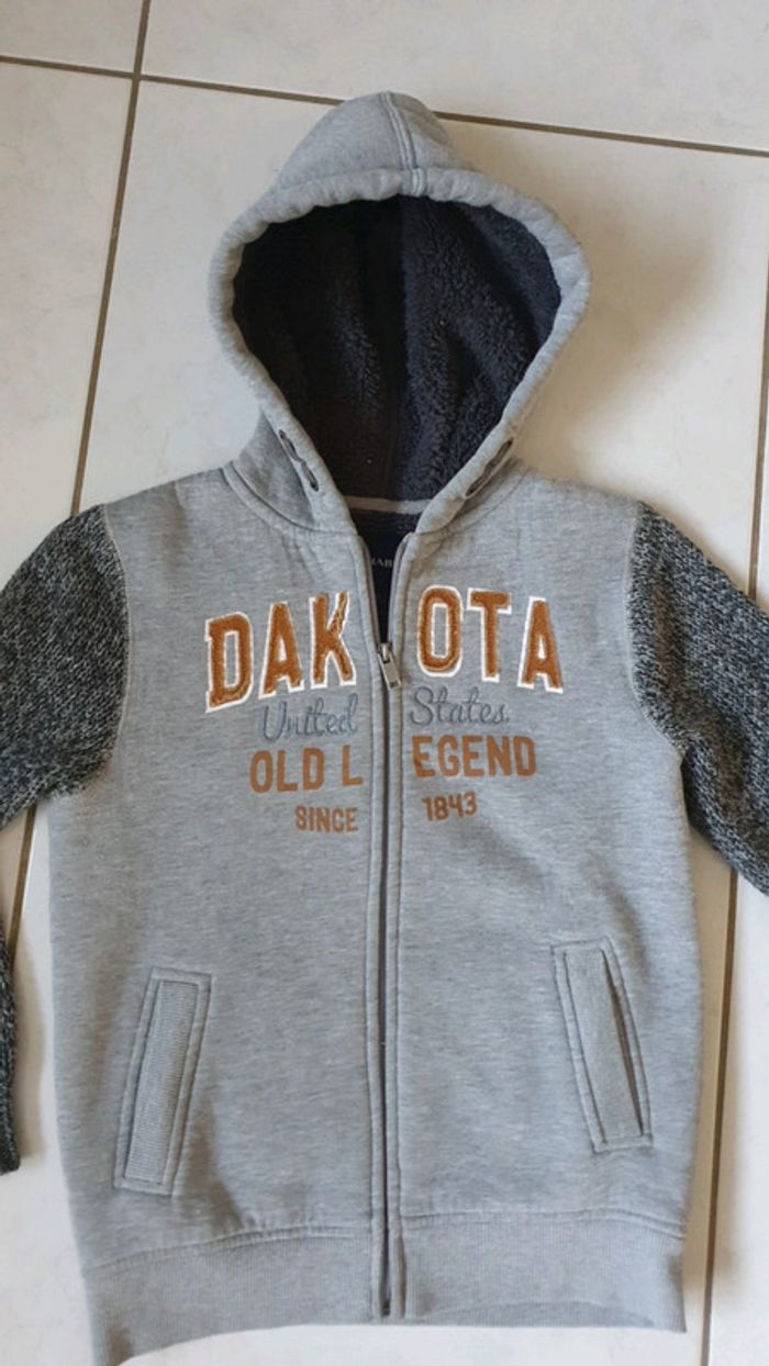 Veste zippée chaude garçon 10 ans ELO - photo numéro 3