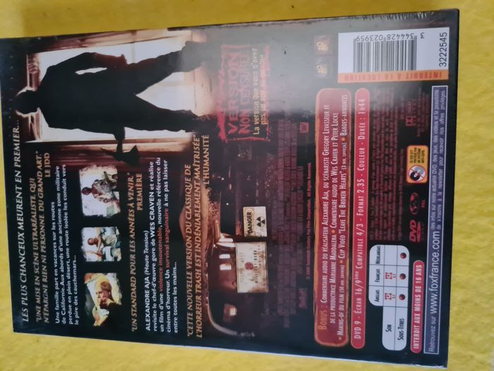 DVD La Colline a des Yeux Version Non Censurée VF - photo numéro 2
