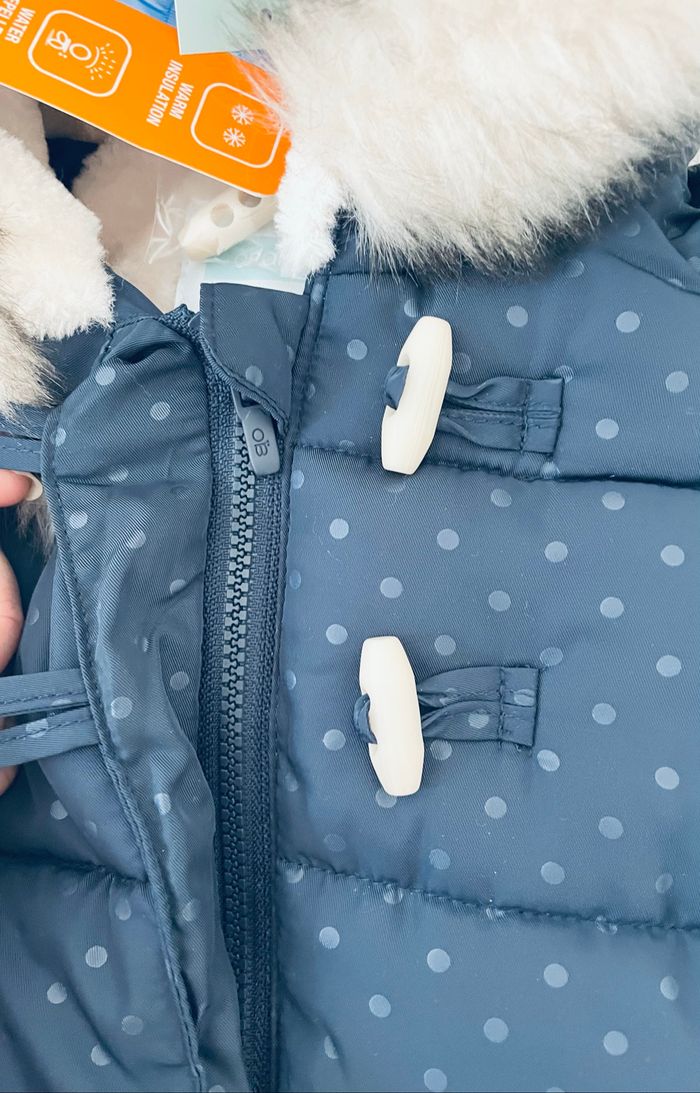 Manteau fourré Obaïbi 12 mois - photo numéro 4