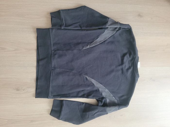 Pull Nike Air enfant noir et gris - photo numéro 4