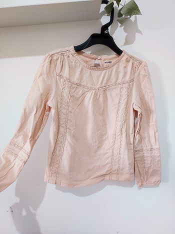 Tee shirt manches longues avec dentelle kiabi