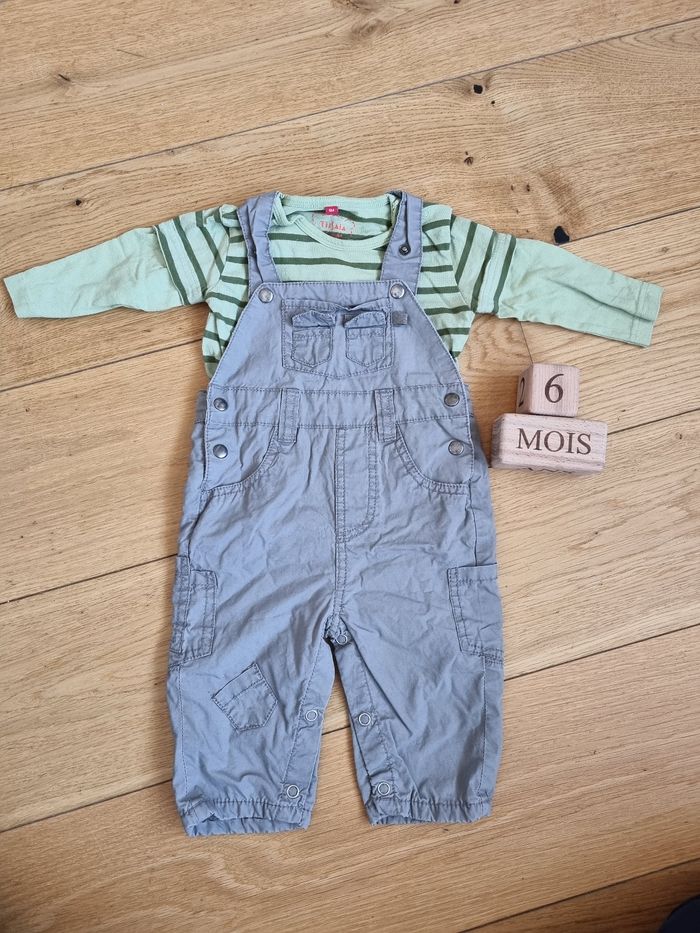 Ensemble salopette 6mois