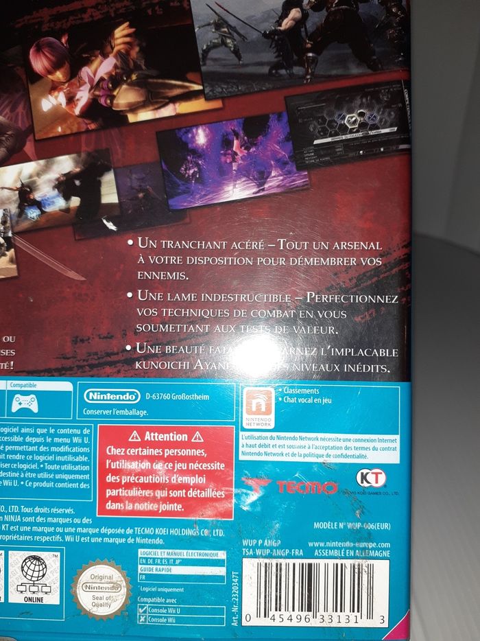 Wii u ninja gaiden 3 - photo numéro 3