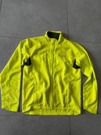 Veste de sport Kalenji jaune fluo, taille XS, bon état