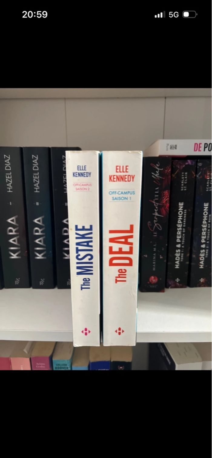 2 premiers tome de la saga Off Campus - photo numéro 4