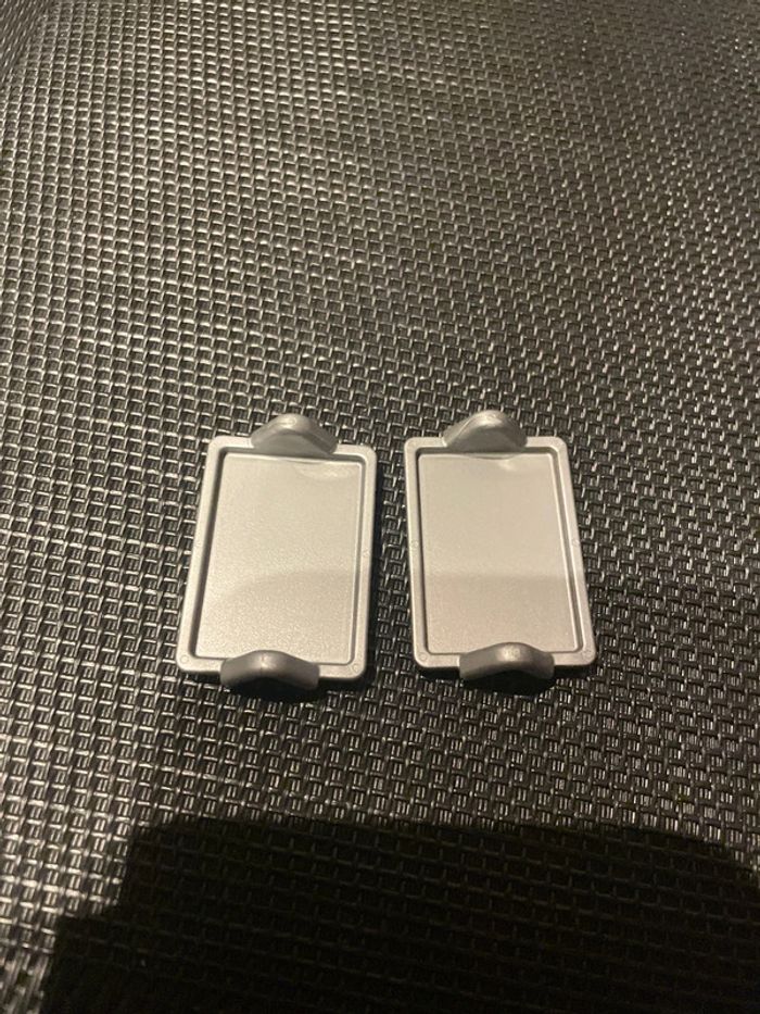 Playmobil lot 2 plats gris vaisselle maison cuisine pièces détachées - photo numéro 4