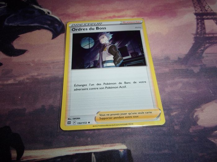 Pokémon - Ordres du Boss 132 stars étincelantes holo rare image brillante - photo numéro 2