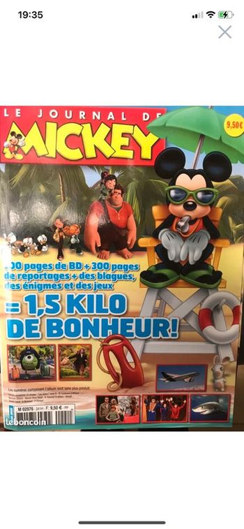 Album le journal de Mickey
