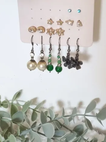 Lot boucle d'oreilles