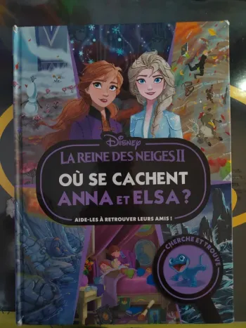 Cherche et trouve Anna et Elsa