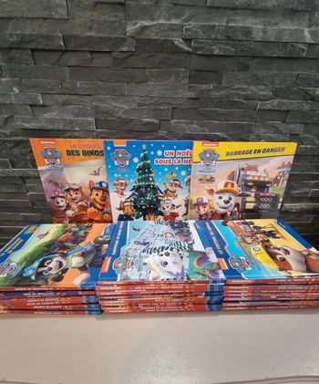 Lot livres pat patrouille 