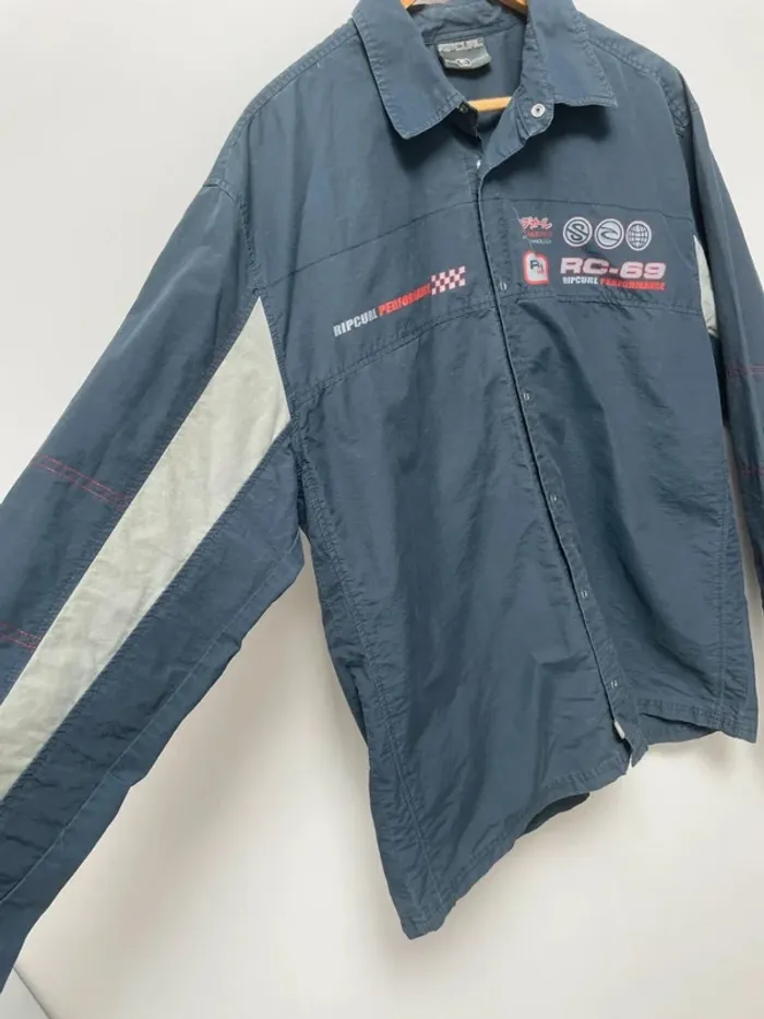 Jacket Veste vintage 90s Rip Curl racing style made in Bulgaria 🇧🇬 - photo numéro 2