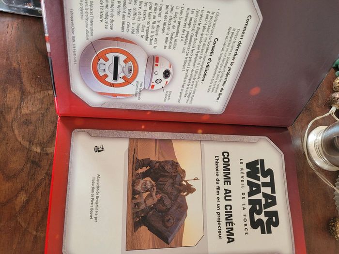 Vends livre et projecteur star wars comme au cinéma pi Kids 2016 - photo numéro 5