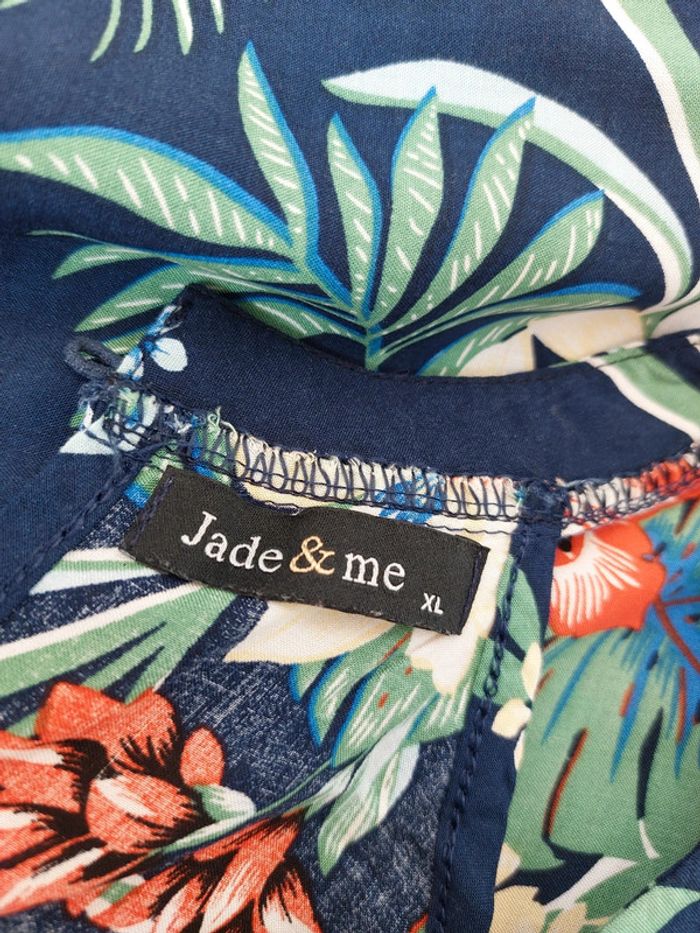 Blouse sans manche motifs fleuris XL - photo numéro 5
