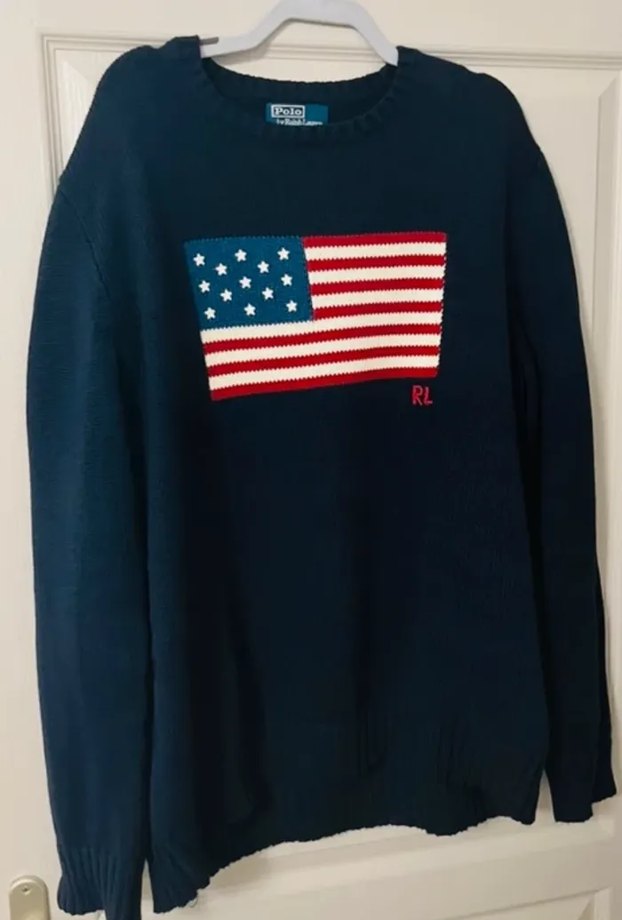 Pull Ralph Lauren Drapeau iconique