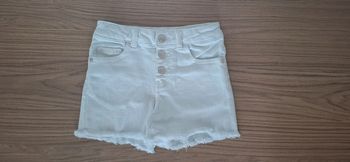 Short en jean blanc mango 6 ans neuf
