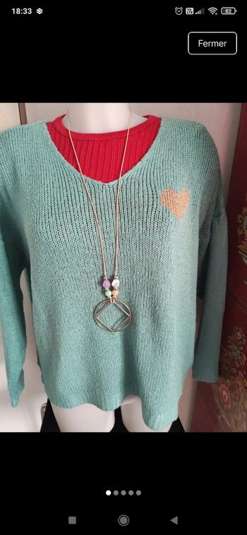 Pull neuf by Coco taille XL