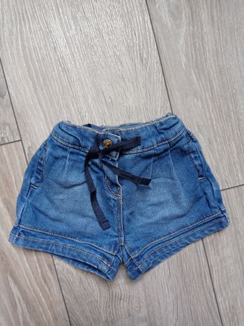 Short Fille 6 mois