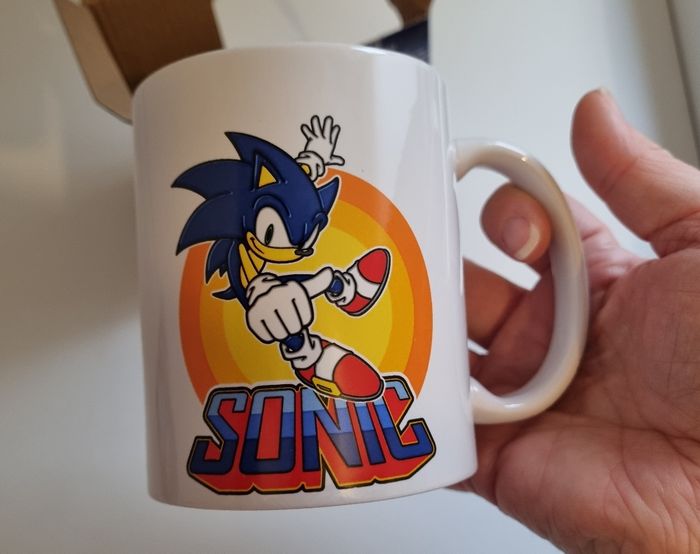 Tasse sonic neuf et emballé - photo numéro 5